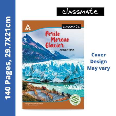 Classmate A4 Register - Single Line, 140 Pages, 29.7x21cm (02000199)