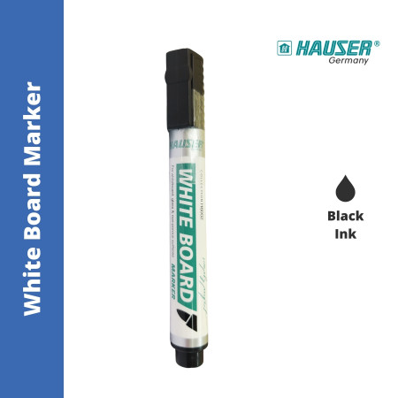 Hauser White Board Marker - Black