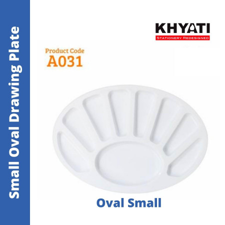 Khyati Drawing Plate Small Oval A031