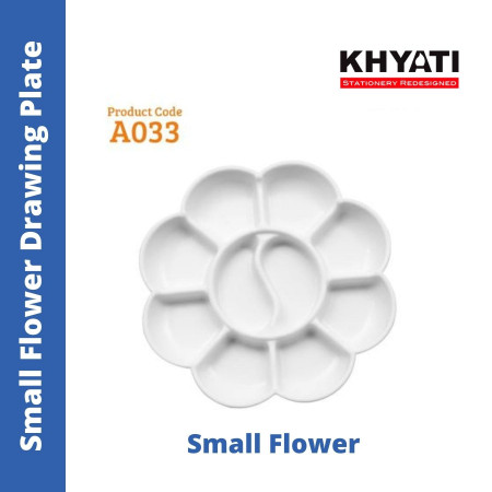 Khyati Drawing Plate Small Flower A033