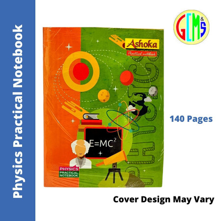 Ashoka Physics Practical Notebook - 140 Pages