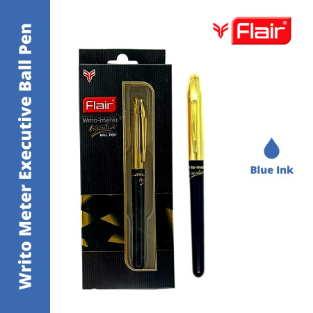 Flair Writo Meter Executive Ball Pen - Blue