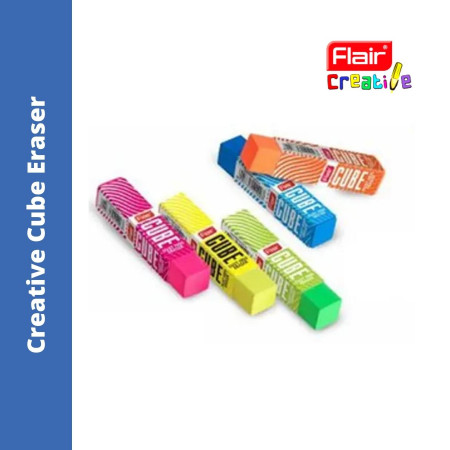 Flair Creative Cube Dust Free Eraser