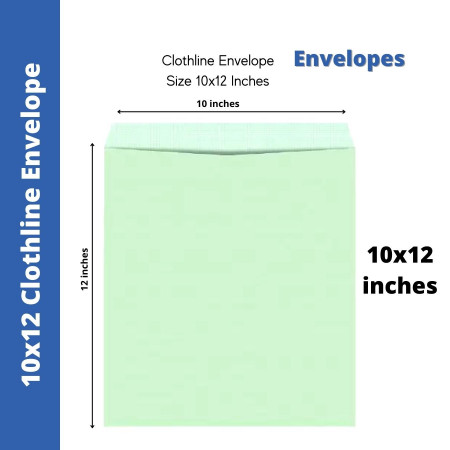 Clothline Envelope - 10x12 inches