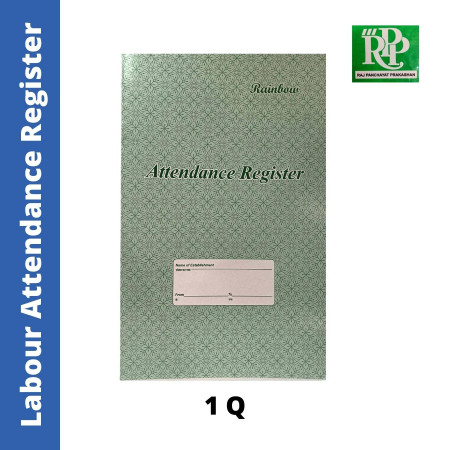 Labour Attendance Register - 1Q