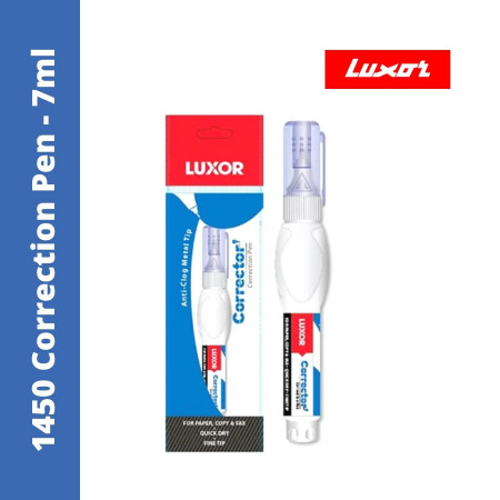 Luxor 1450 Correction Pen - Whitener 7ml