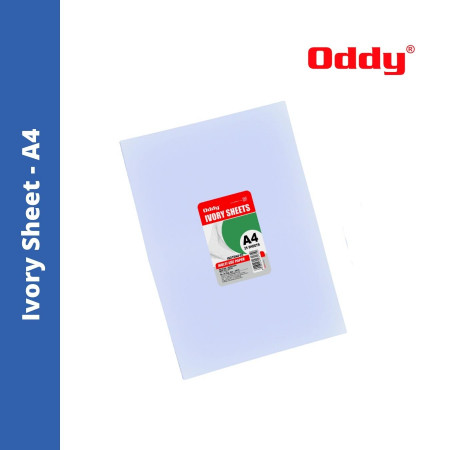 Oddy Ivory Sheet - A4, 25 Sheet Pack (IS210A425)