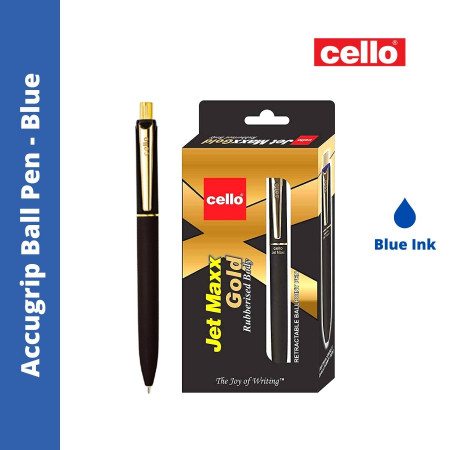Cello Jet Maxx Gold Ball Pen - Blue
