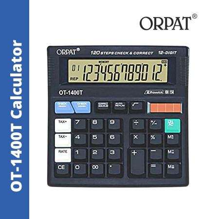 Orpat OT-1400T Check & Correct Calculator