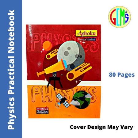 Ashoka Physics Practical Notebook - 80 Pages