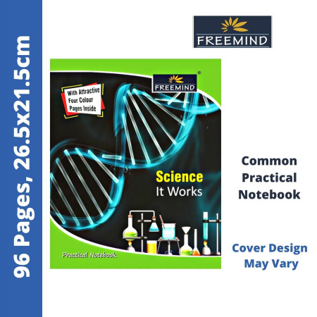 Freemind Practical Notebook - Common, 96 Pages, 21.5x26.5cm (703500)