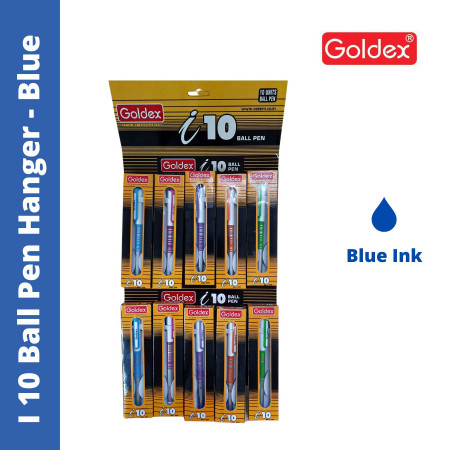 Goldex i10 Ball Pen Hanger - Blue