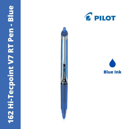 Pilot 162 V7 Hi-Tecpoint RT Pen - Blue