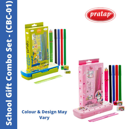 Pratap School Gift 12 Pcs Combo Set - CBC01