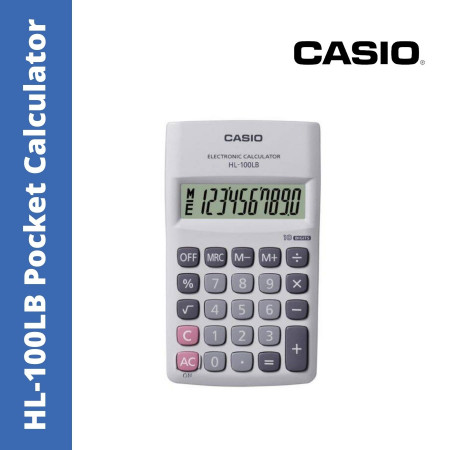 Casio HL-100LB Electronic Pocket Calculator