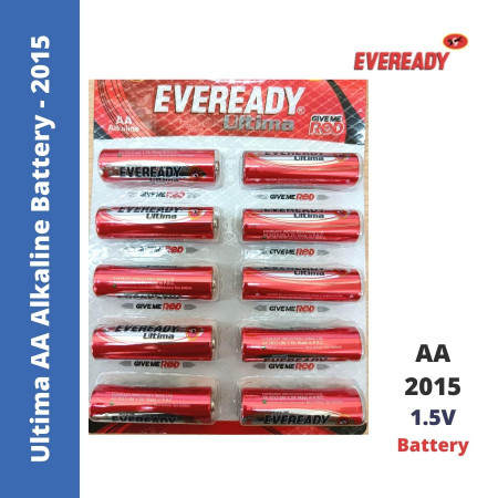 Eveready Ultima AA Alkaline Battery - 2015 - New