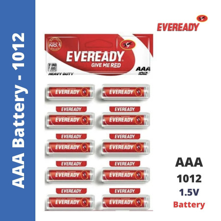 Eveready AAA Battery - (1012, Red)