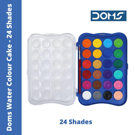 Doms Water Colour Cake - 24 Shades