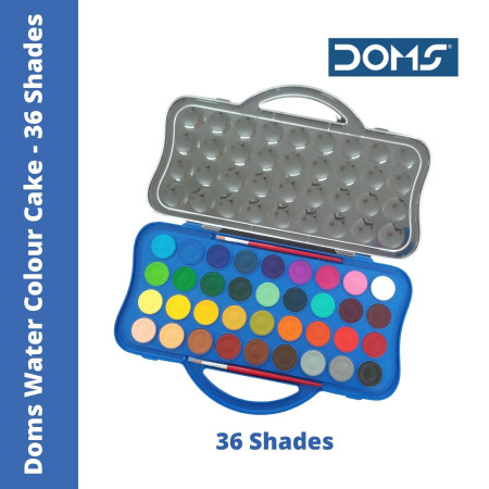 Doms Water Colour Cake - 36 Shades