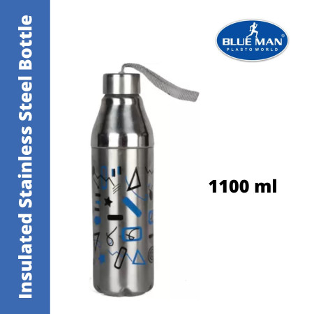 Blue-O Insulated Stainless Steel Water Bottle - 1100ml (MAP-332)