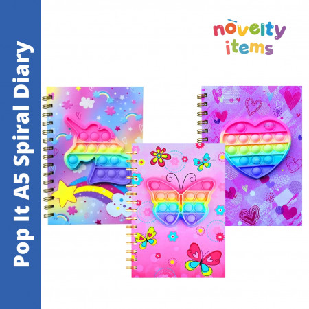 Pop It A5 Spiral Diary (3201-2)