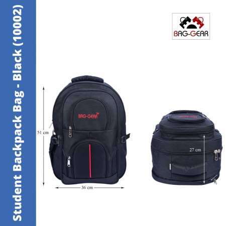 Bag Gear Multipurpose Student school Bag - 42 Ltr (10002)