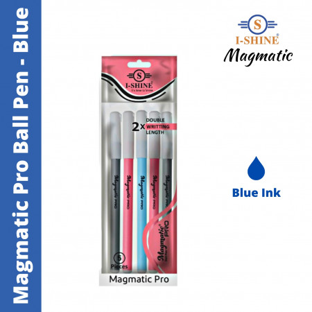 I-Shine Magmatic Pro Ball Pen - Blue