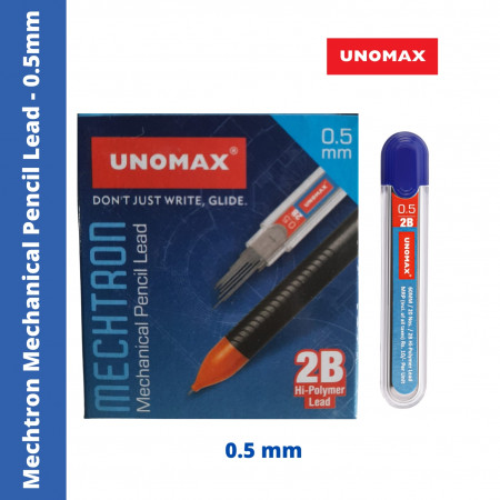 Unomax Mechtron Mechanical Pencil Lead - 0.5mm