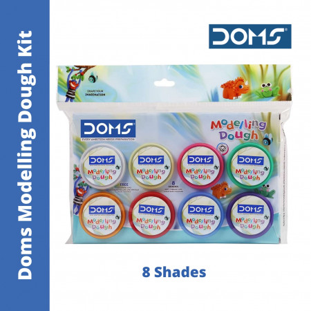Doms Modelling Dough Kit - 8 Shades