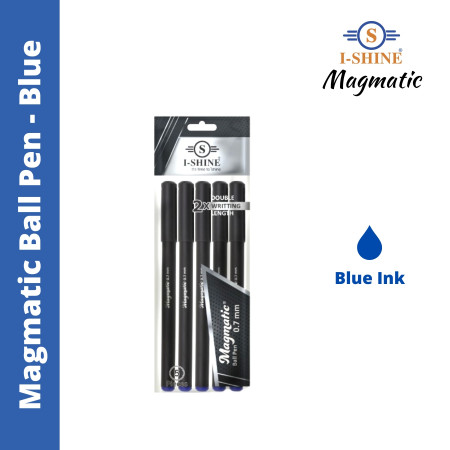 I-Shine Magmatic Ball Pen - Blue
