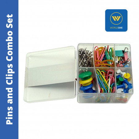 WorldOne Pins & Clips Combo Set (WPS085)