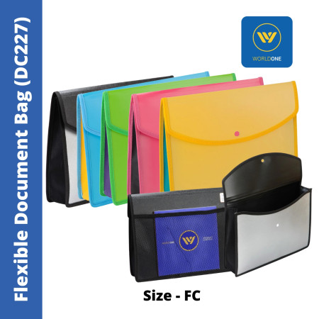 WorldOne Flexible Document Bag - FC (DC227)