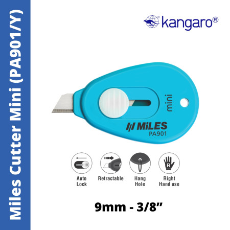 Kangaro Miles Cutter Mini - 9mm, 3/8” (PA901/Y)