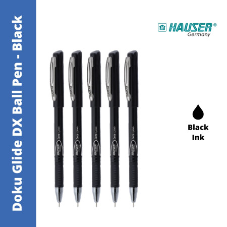 Hauser Doku Glide DX Ball Pen - Black