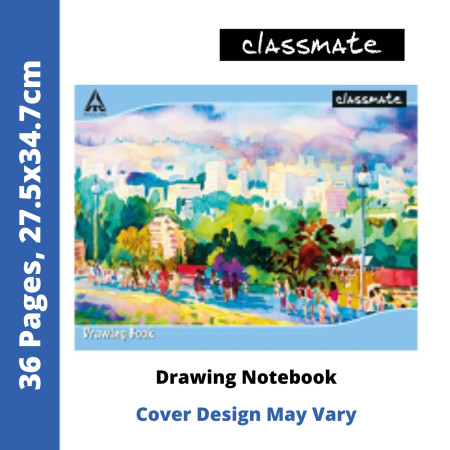 Classmate Drawing Book - 36 Pages, 27.5x34.7 cm (2000195)