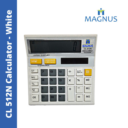 Magnus CL 512N Calculator - White