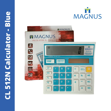 Magnus CL 512N Calculator - Blue