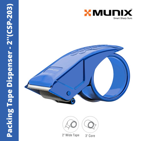 Munix Packing Tape Dispenser 50mm - 2'' (CSP-203)