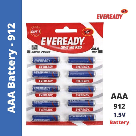Eveready AAA Battery - (912, Blue) - New