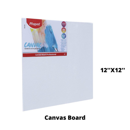 Maped Canvas Board - 12''x12'' (831230)