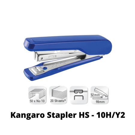 Kangaro No. 10 Stapler and Stapler Pin Combo (HS-10H/Y2) MRP Rs. 102