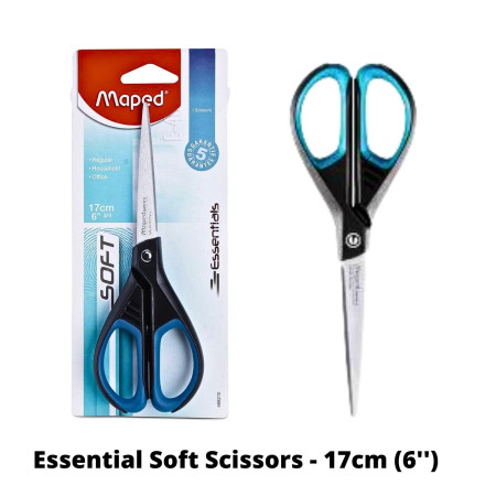 Maped Essential Soft Scissor - 17cm (6'') (468210)