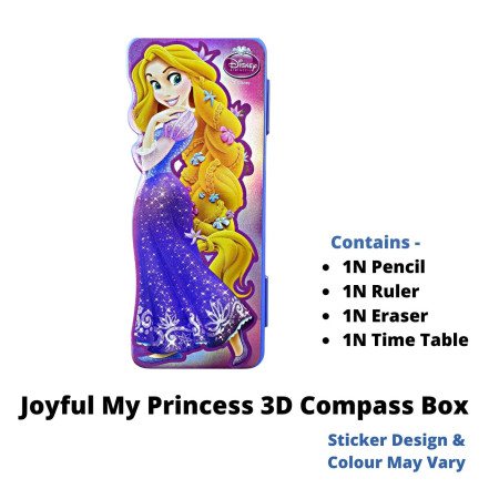 Joyful My Princess 3D Compass Box