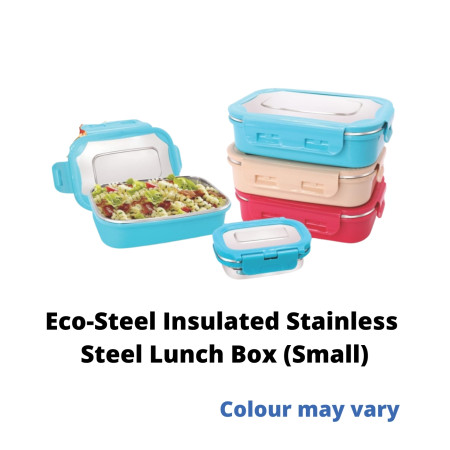 Eco-Steel Insulated Stainless Steel Lunch Box (Small)