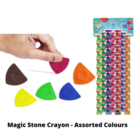 Maped Magic Stone Highlighter Hanger - Assorted Colours,Pack Of 70 (861215)