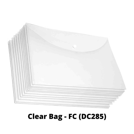 WorldOne Clear Document Bag - FC (DC285)