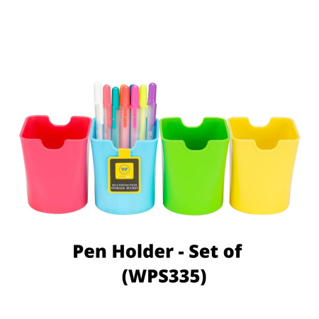 WorldOne Pen Stand, Set of 4 (WPS335)