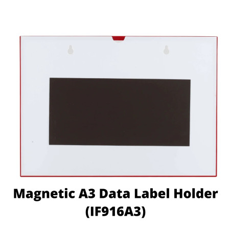 WorldOne Magnetic A3 Data Label Holder (IF916A3)