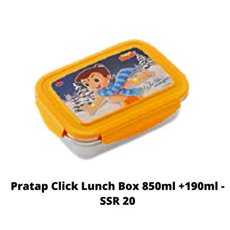Pratap Click Lunch Box 850ml +190ml - SSR 20