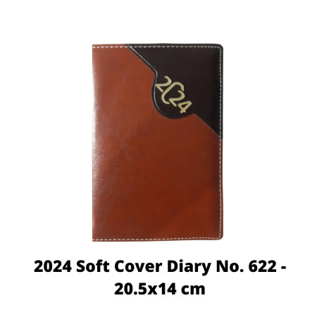 2024 Metro Soft Cover Diary No. 622 (20.5x14 cm)